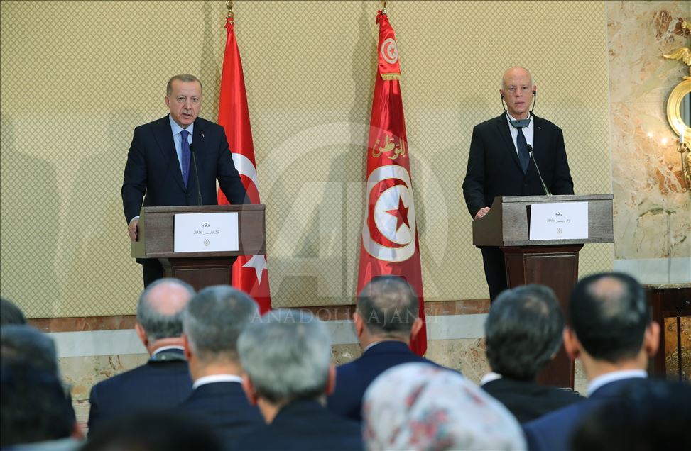 أردوغان: سيكون لتونس إسهامات قيمّة في جهود الاستقرار بليبيا