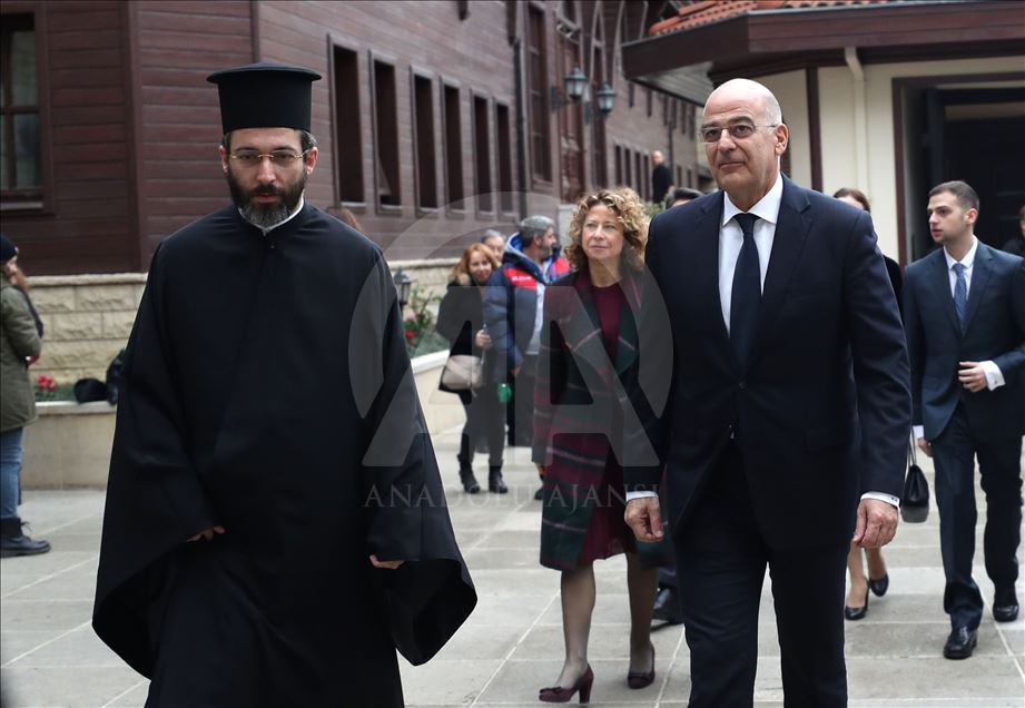 Fener Rum Patrikhanesi'nde Noel ayini