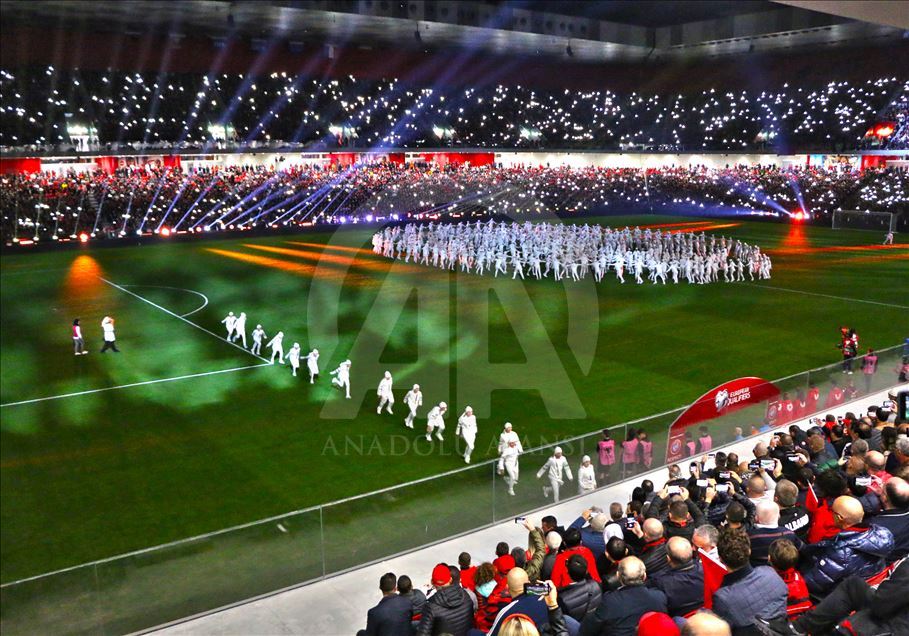 Inaugurohet stadiumi i ri, Shqipëria humb sfidën me Francën