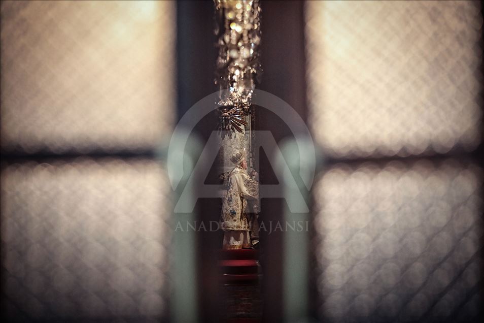 Fener Rum Patrikhanesi'nde Noel ayini