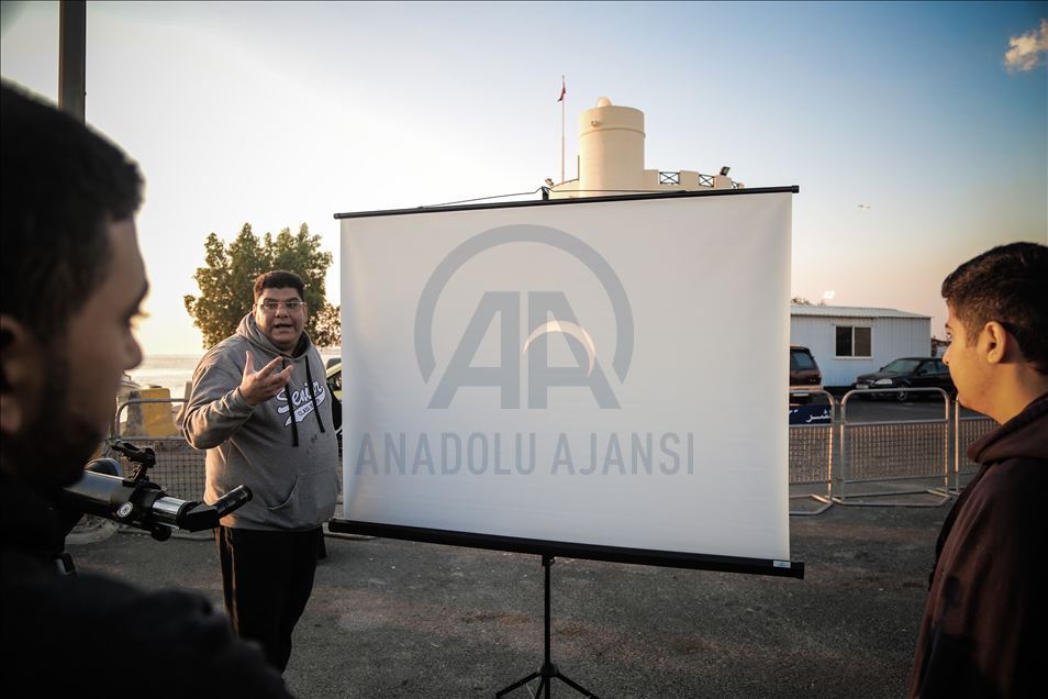 Solar eclipse in Bahrain