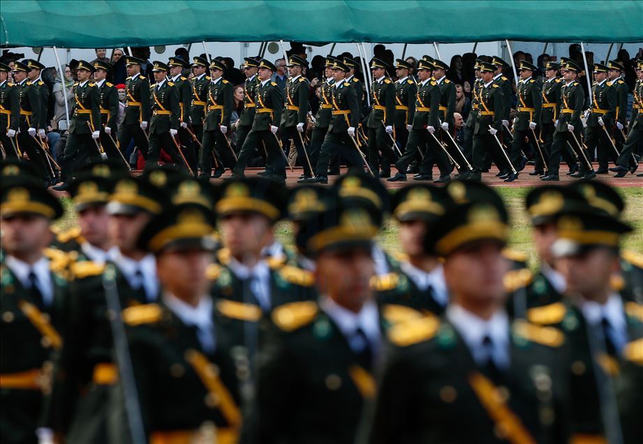 Military swearing ceremony in Izmir