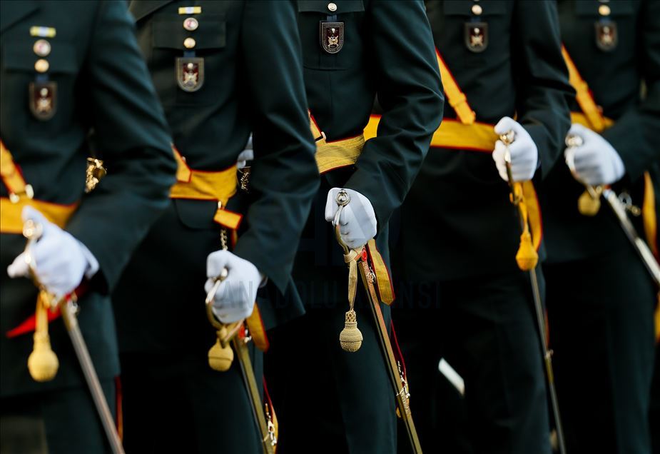 Military swearing ceremony in Izmir