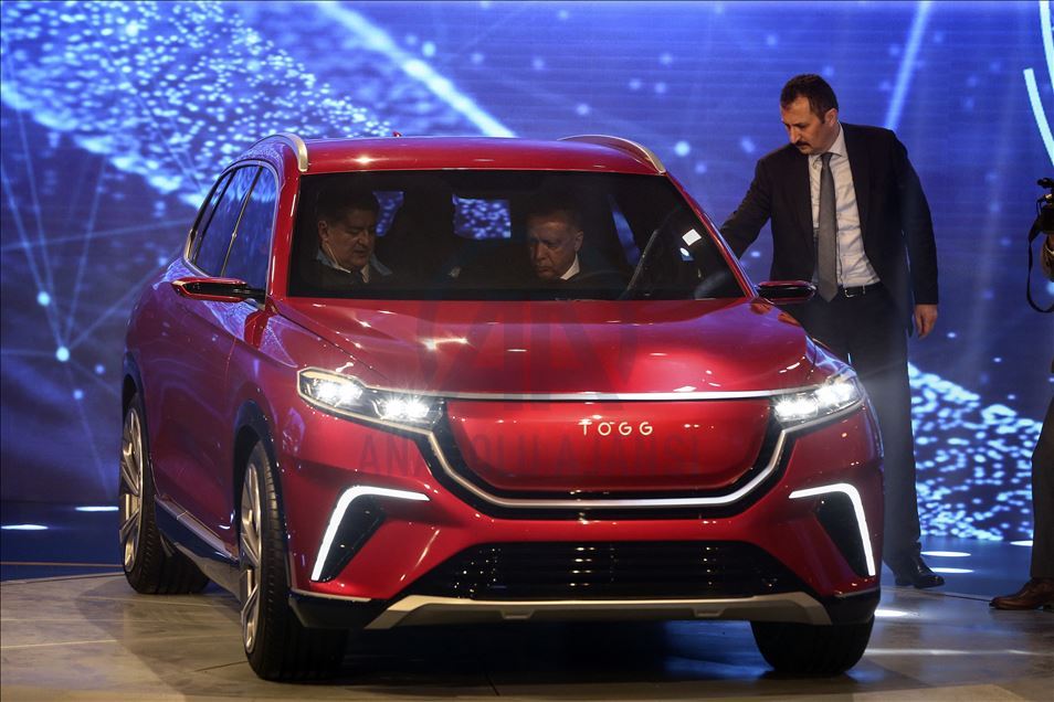 Unveiling of Turkey's first indigenous automobile