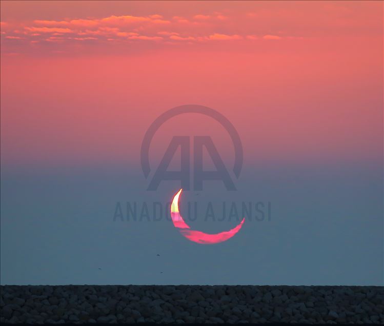 Solar eclipse in Bahrain