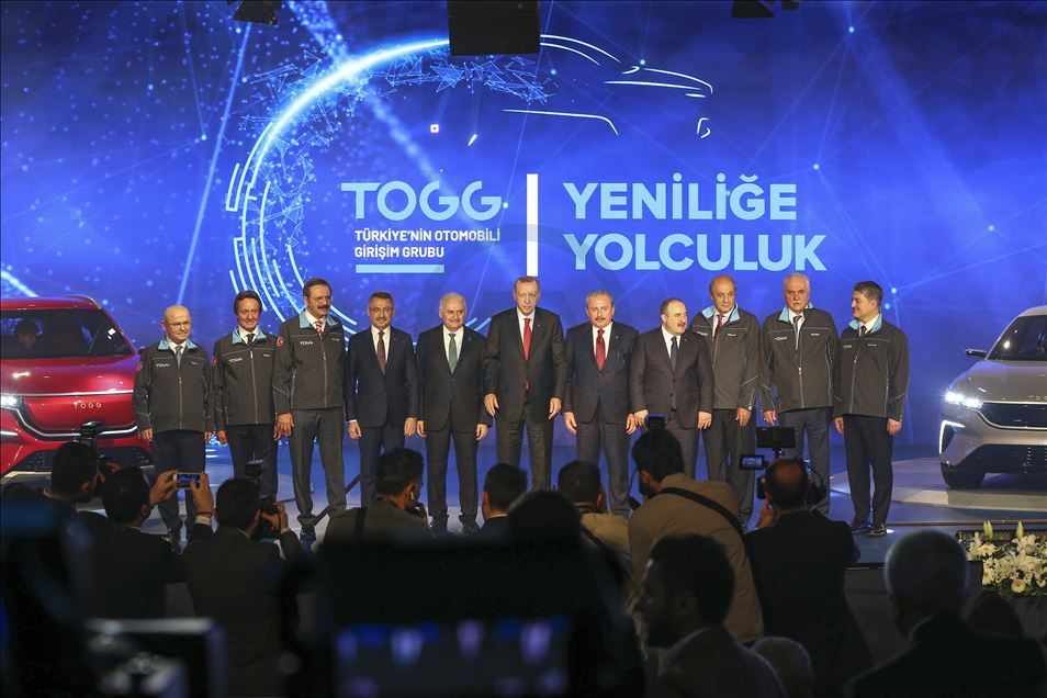 Unveiling of Turkey's first indigenous automobile