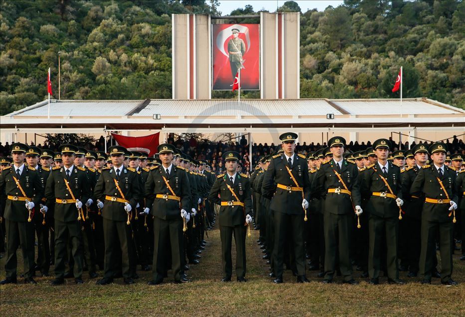 Military swearing ceremony in Izmir