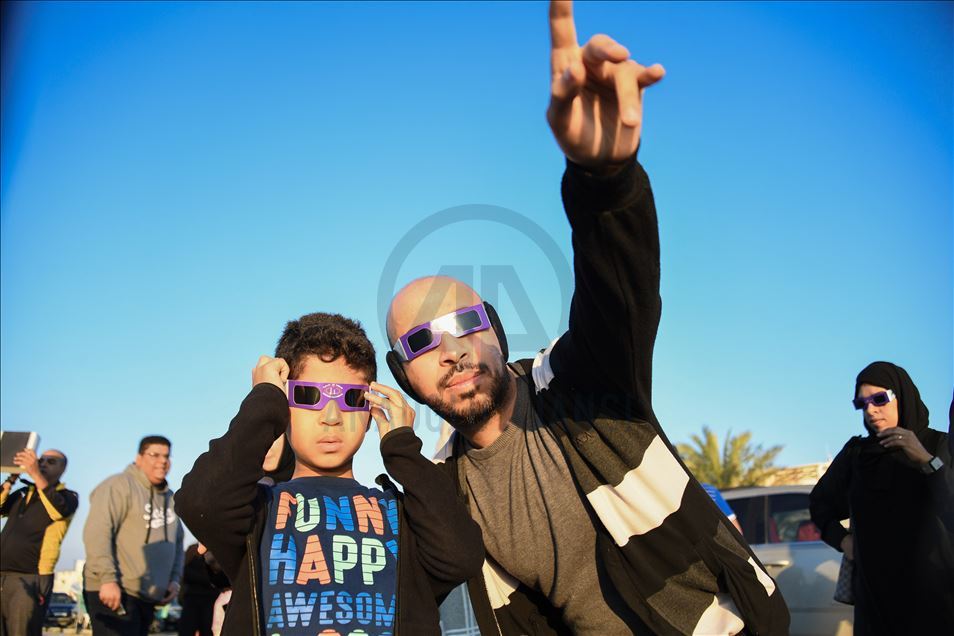 Solar eclipse in Bahrain