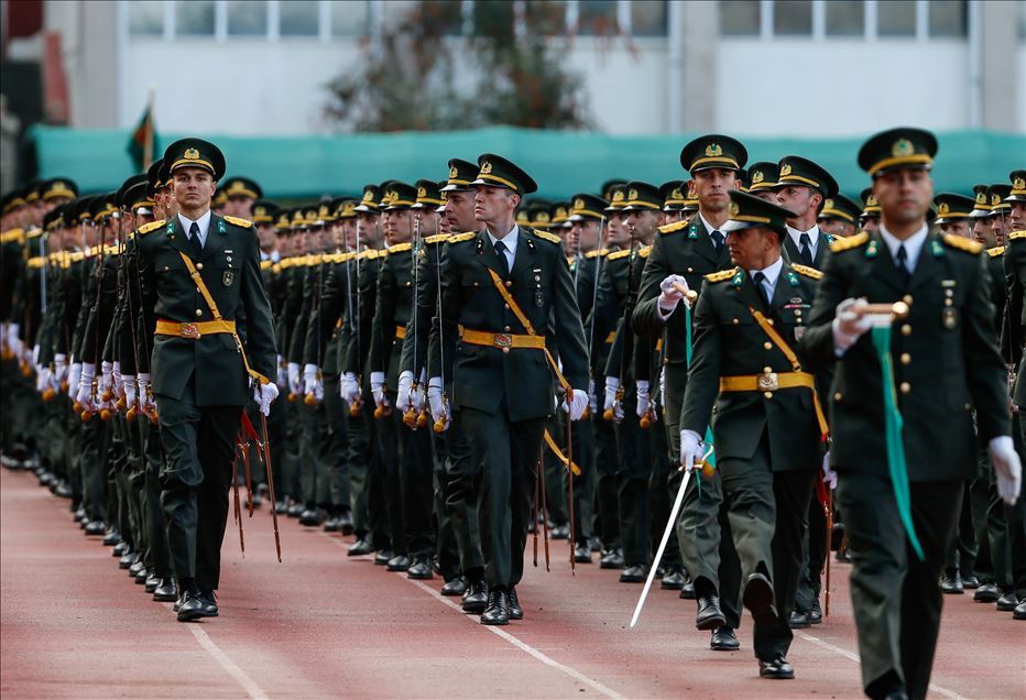 Military swearing ceremony in Izmir
