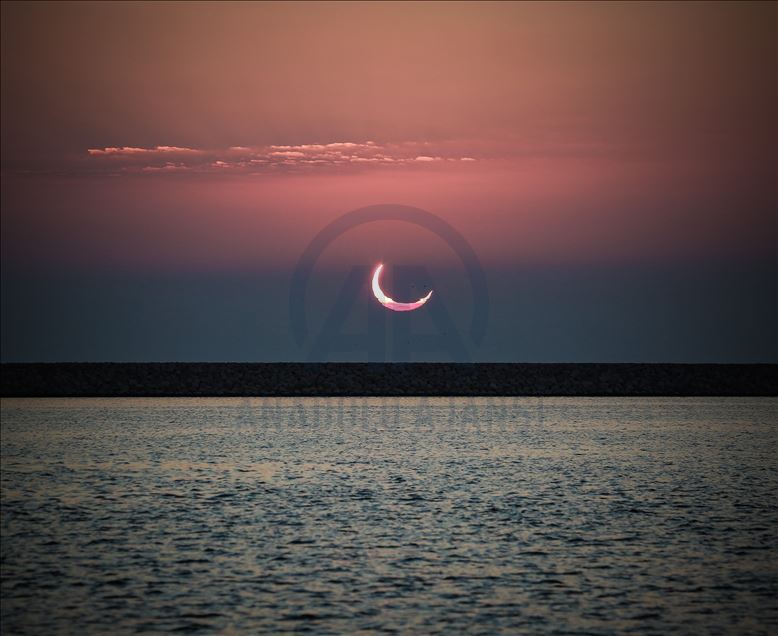 Solar eclipse in Bahrain