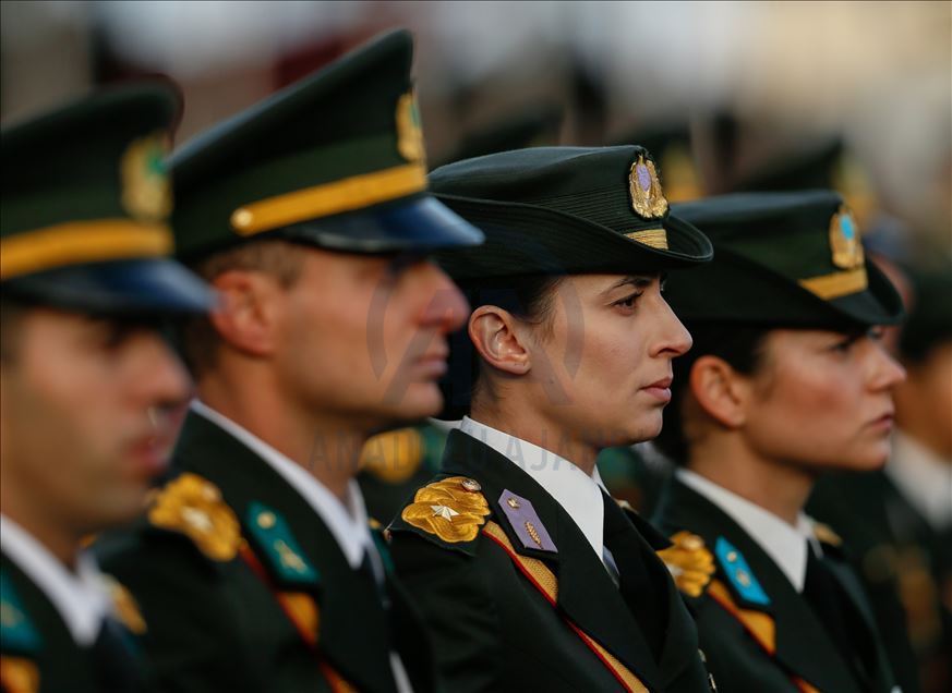 Military swearing ceremony in Izmir