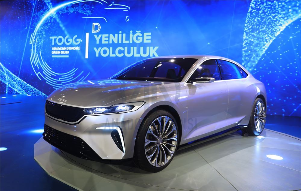 Unveiling of Turkey's first indigenous automobile