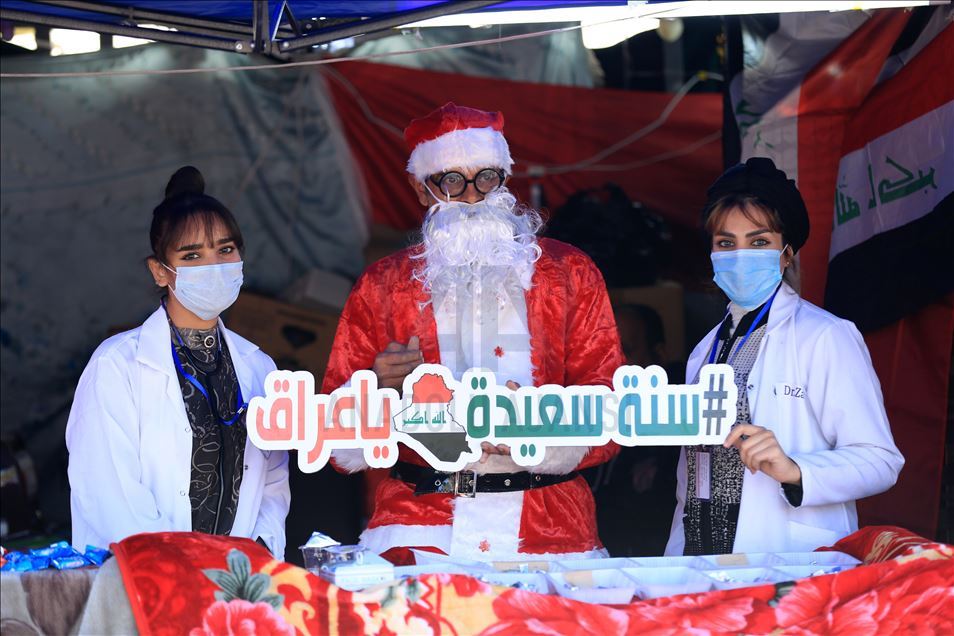 بهغدا.. چالاكییهكانی سهری ساڵ له گۆڕهپانی تهحریر