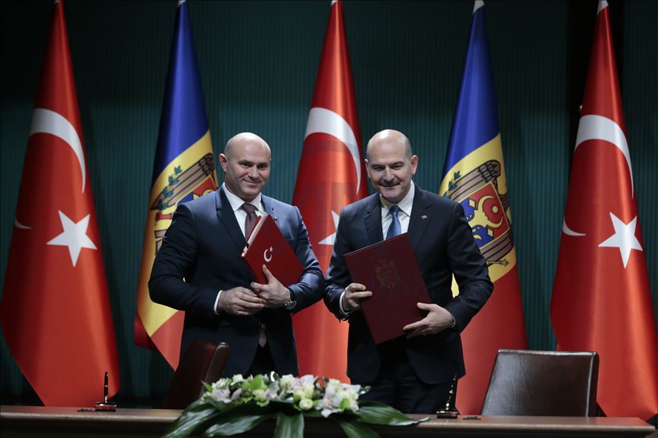 Moldova Cumhurbaşkanı Igor Dodon Ankara'da