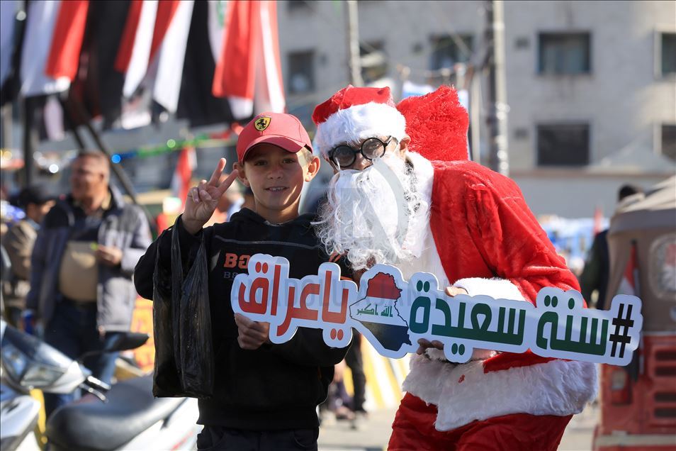 بهغدا.. چالاكییهكانی سهری ساڵ له گۆڕهپانی تهحریر
