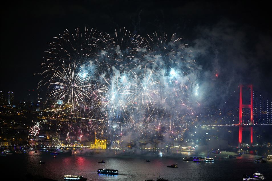New Year Celebrations in Istanbul Anadolu Ajansı
