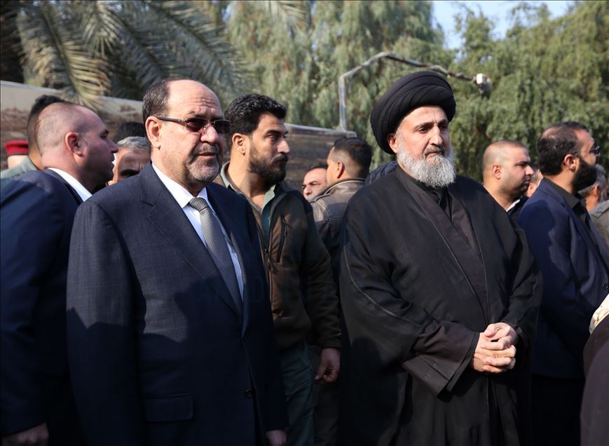 Funeral de Qasem Soleimani y de Abu Mahdi al-Muhandis en Bagdad