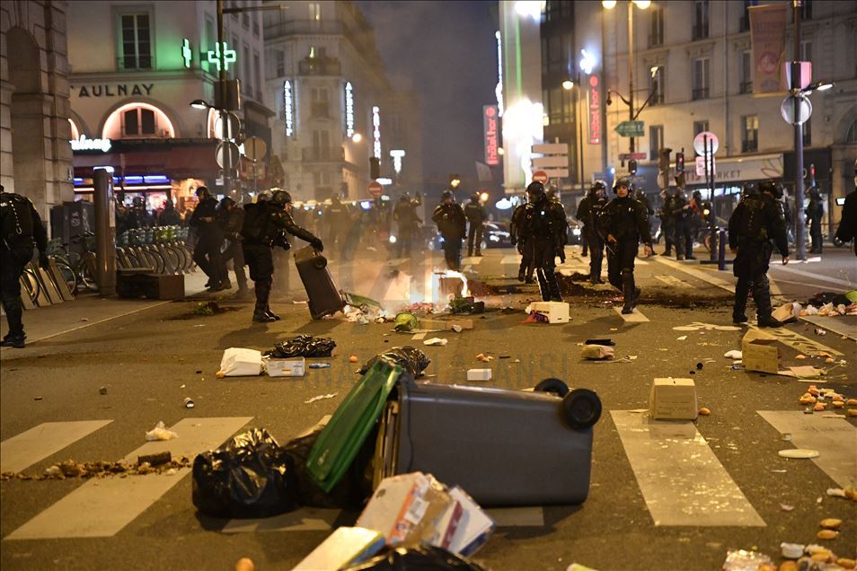 Protest in Paris