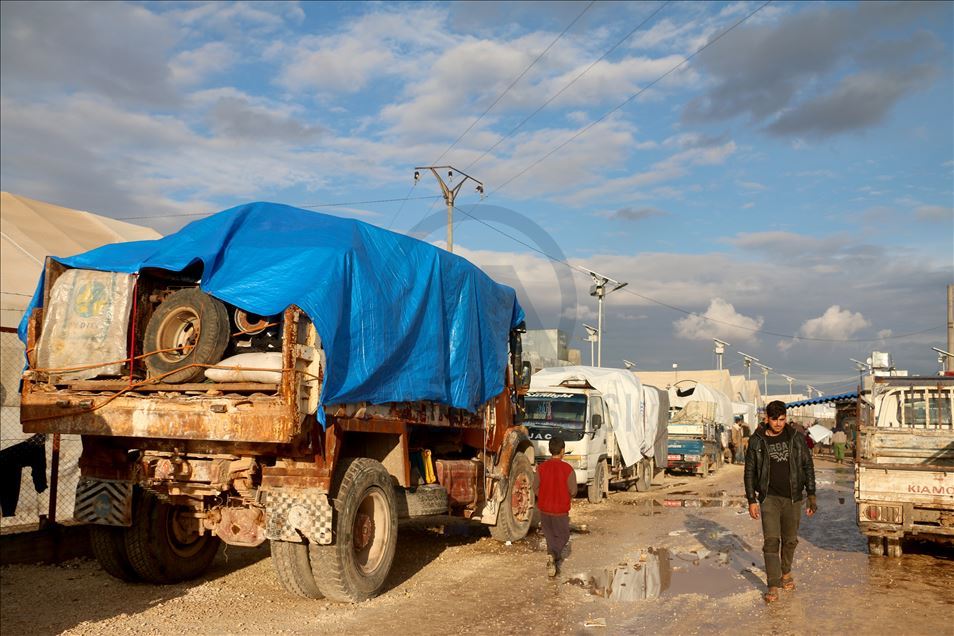 La vida en un campamento de refugiados sirios en Idlib