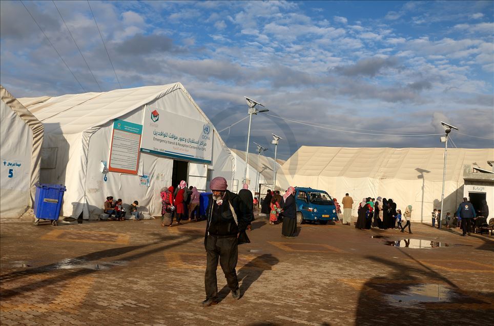 La vida en un campamento de refugiados sirios en Idlib