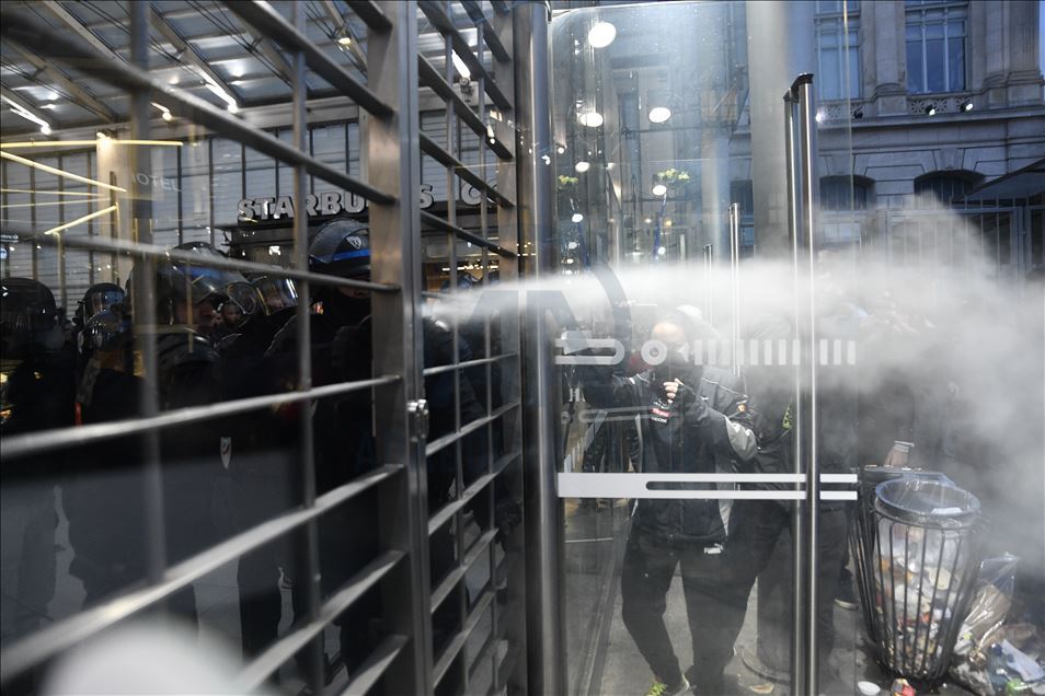 Protest in Paris