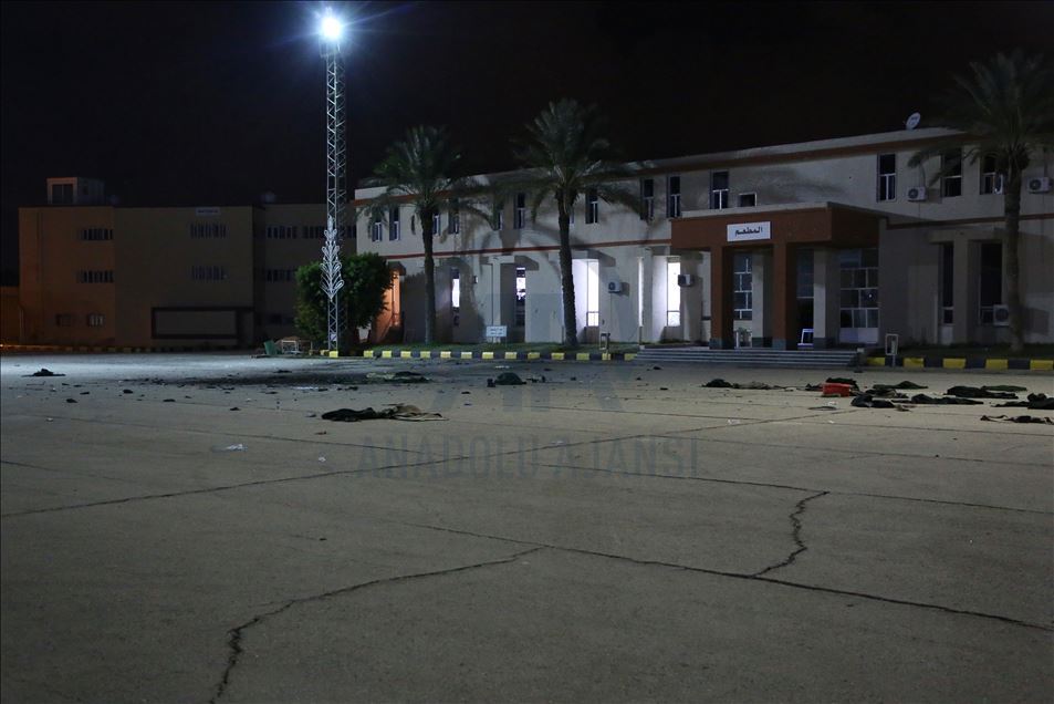 ليبيا.. ارتفاع قتلى قصف مقر الكلية العسكرية بطرابلس إلى 30