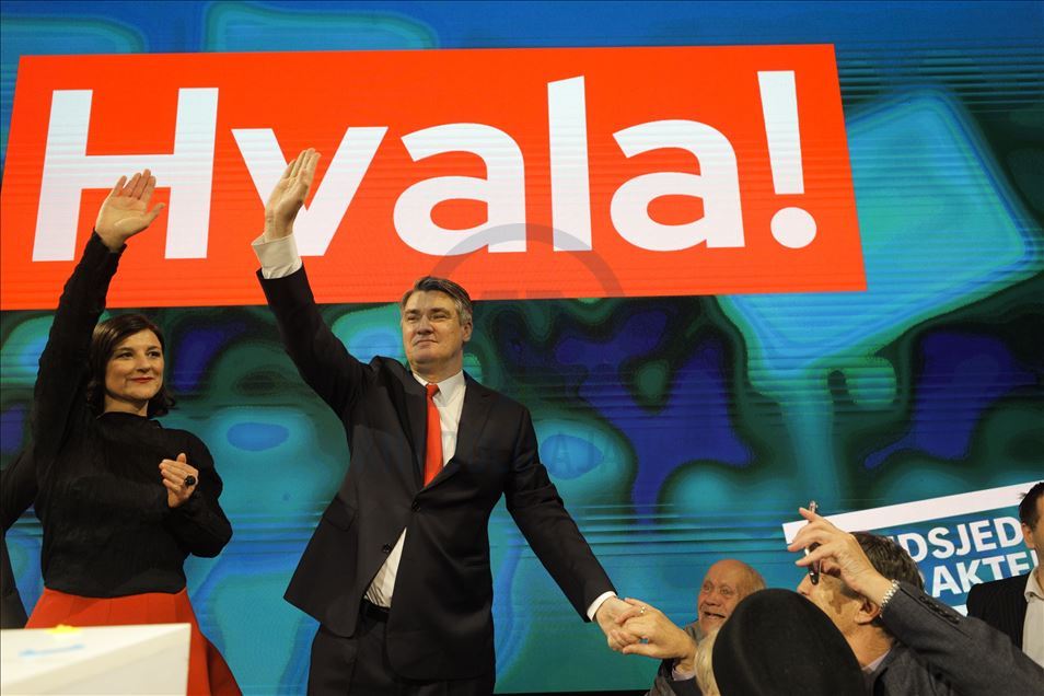 Zoran Milanović, novi predsjednik Hrvatske