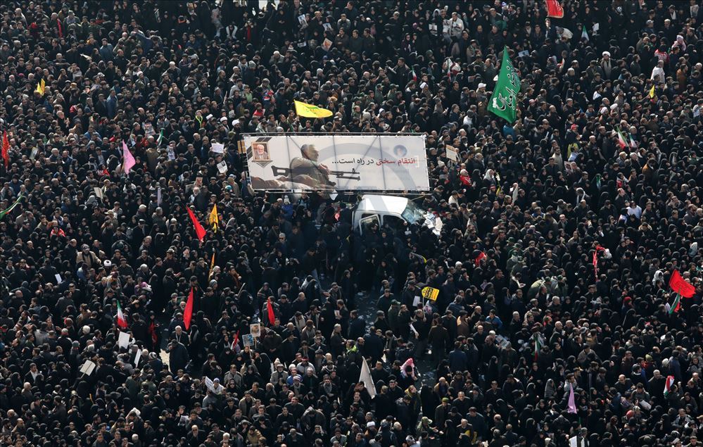 Funeral de Qasem Soleimani en Irán
