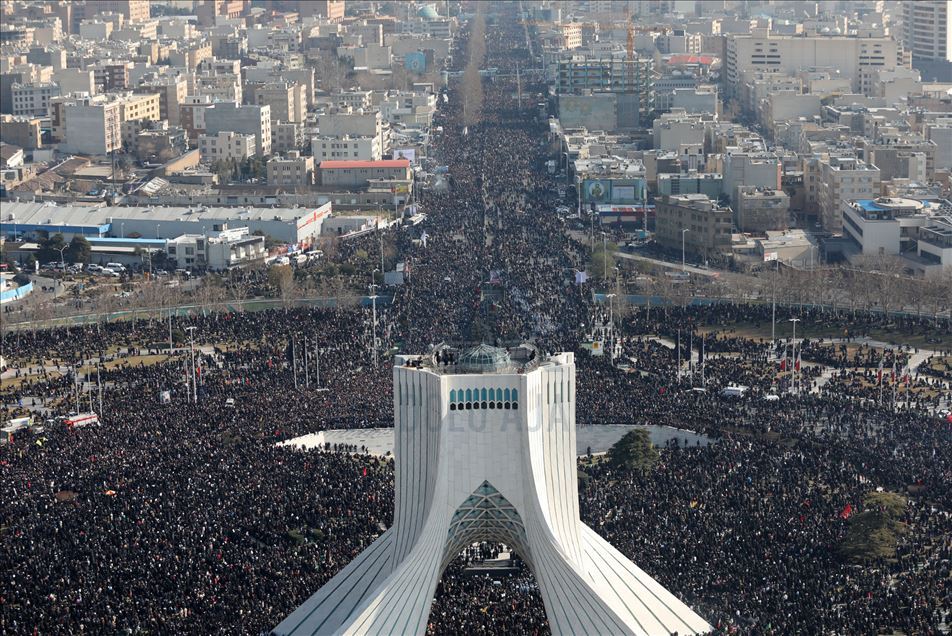 Funeral de Qasem Soleimani en Irán