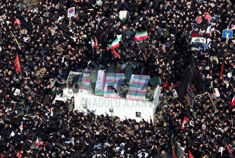 Funeral de Qasem Soleimani en Irán