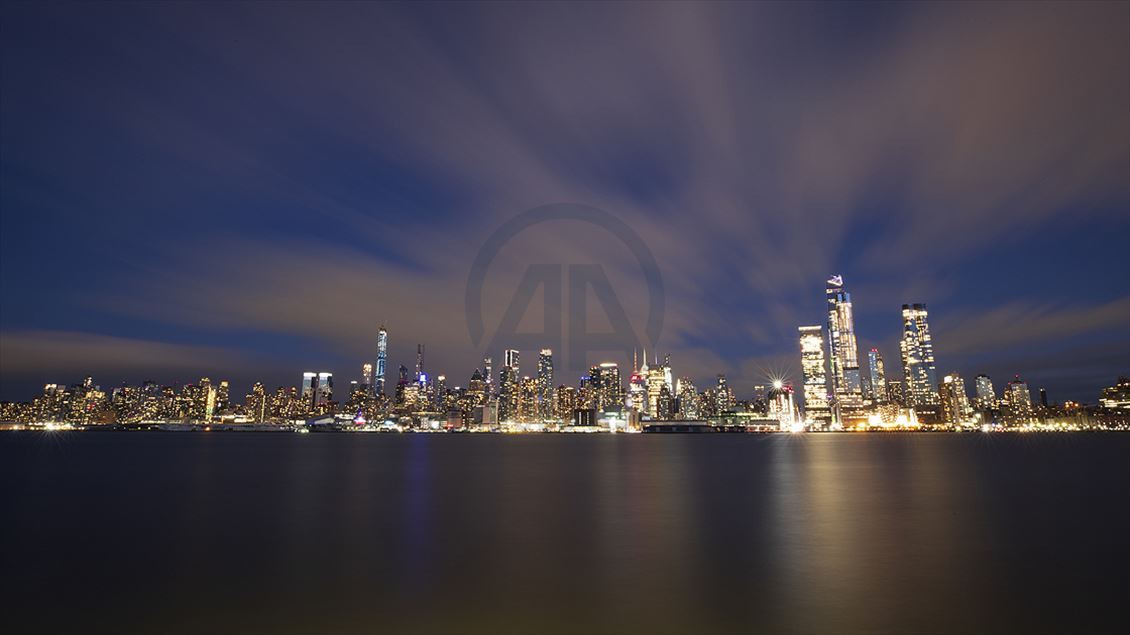 Gündüz ve gece New York şehri