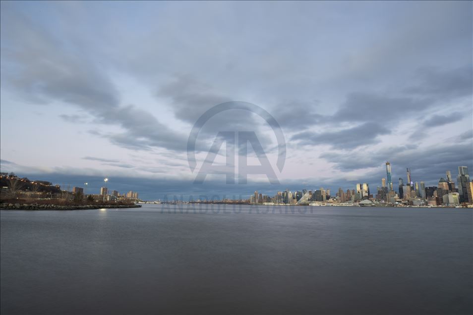 Gündüz ve gece New York şehri