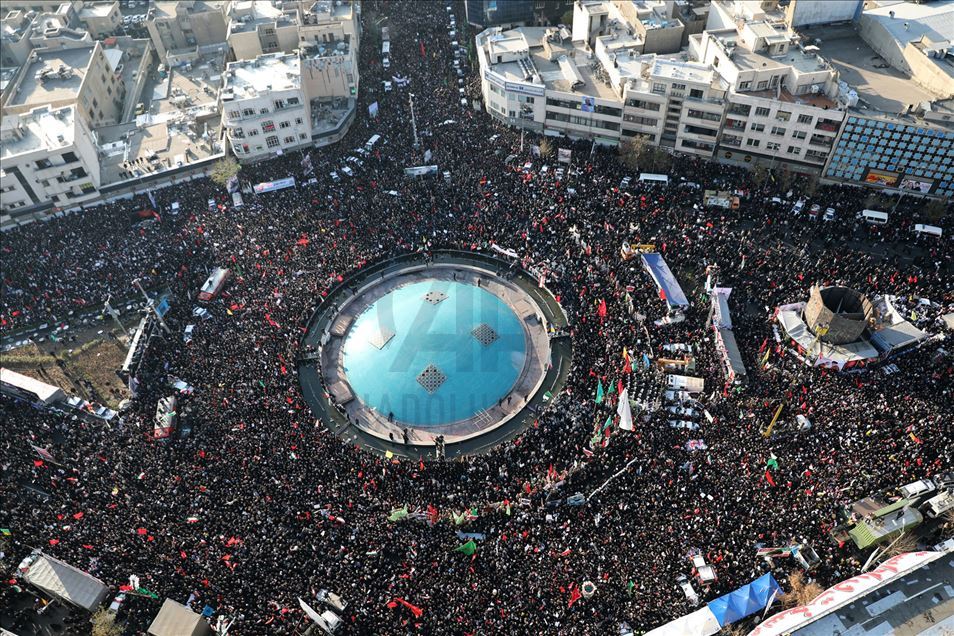 Funeral de Qasem Soleimani en Irán