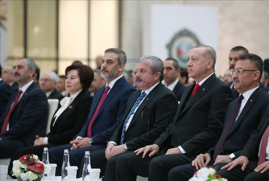 Erdoğan, MİT'in yeni hizmet binası "KALE"nin açılış törenine katıldı