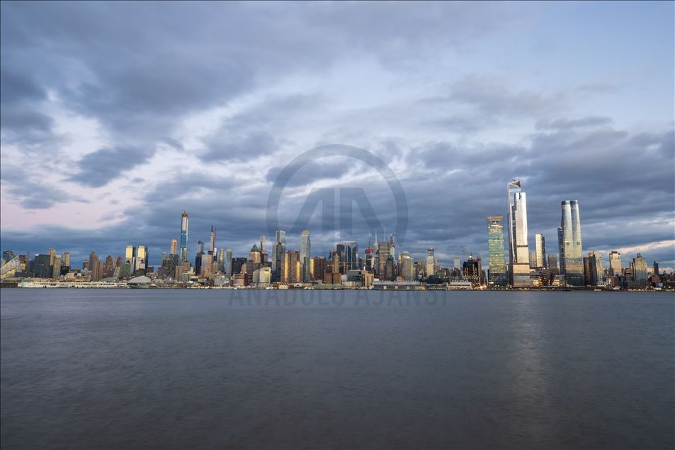 Gündüz ve gece New York şehri