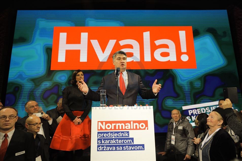 Zoran Milanović, novi predsjednik Hrvatske