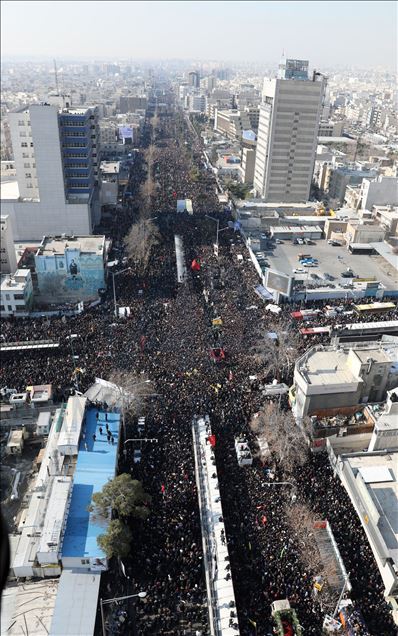 Funeral de Qasem Soleimani en Irán