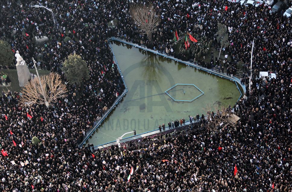 Funeral de Qasem Soleimani en Irán
