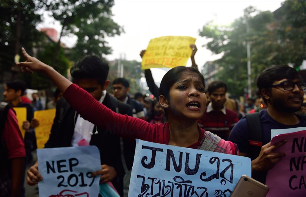 Kolkata stands with JNU