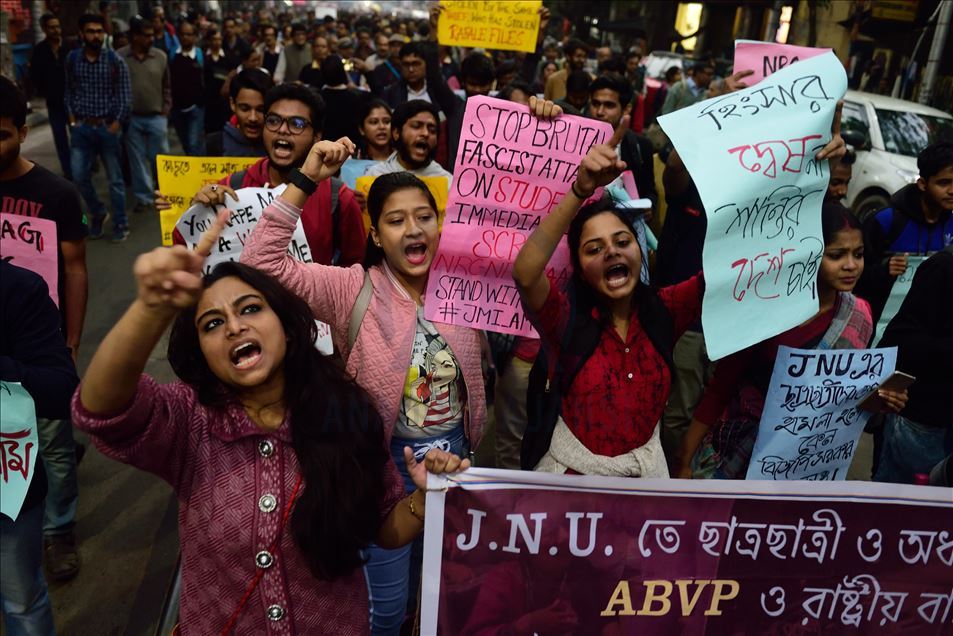 Kolkata stands with JNU