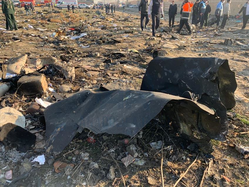 В Тегеране разбился украинский Boeing
