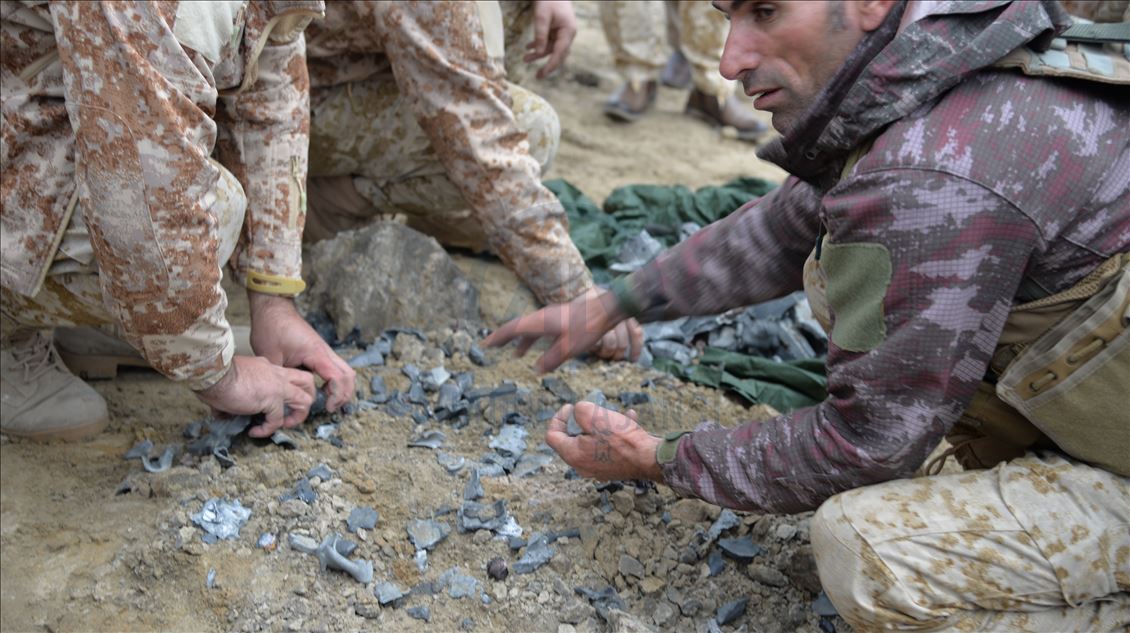 دوو مووشەکی ئێران لە ھەرێمی کوردستان کەوتوونەتە خوارەوە