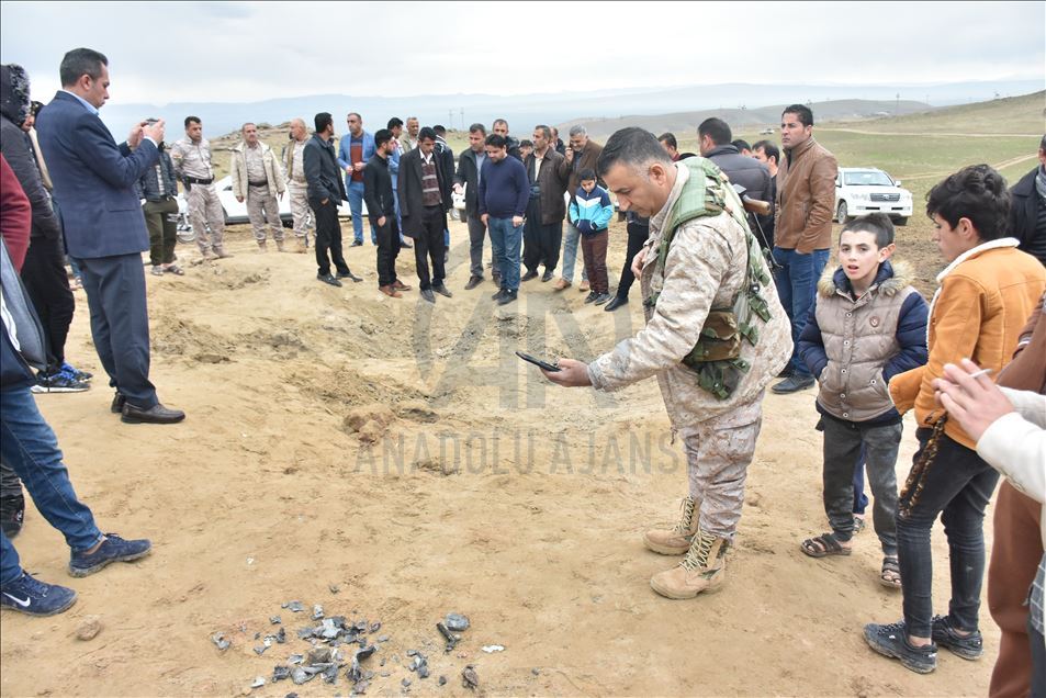 دوو مووشەکی ئێران لە نزیک ھەولێر کەوتوونەتە خوارەوە