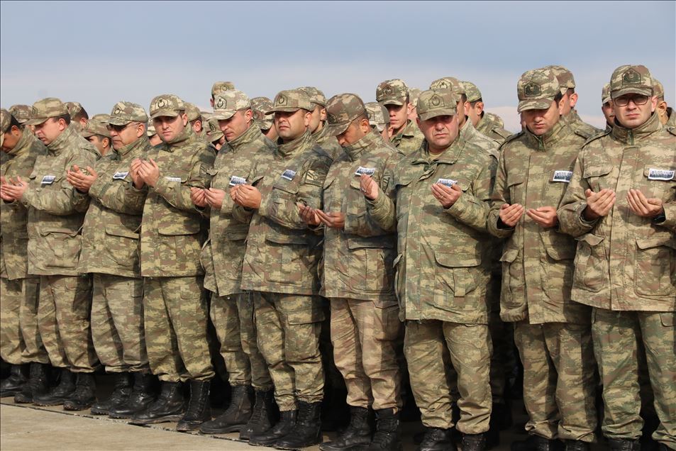 Barış Pınarı Harekat Bölgesi'nde şehit olan 4 askerin cenazesi memleketlerine uğurlandı