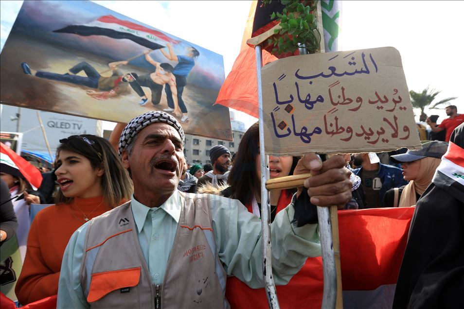 100 يوم على احتجاجات العراق.. تنديد واسع بواشنطن وطهران 
