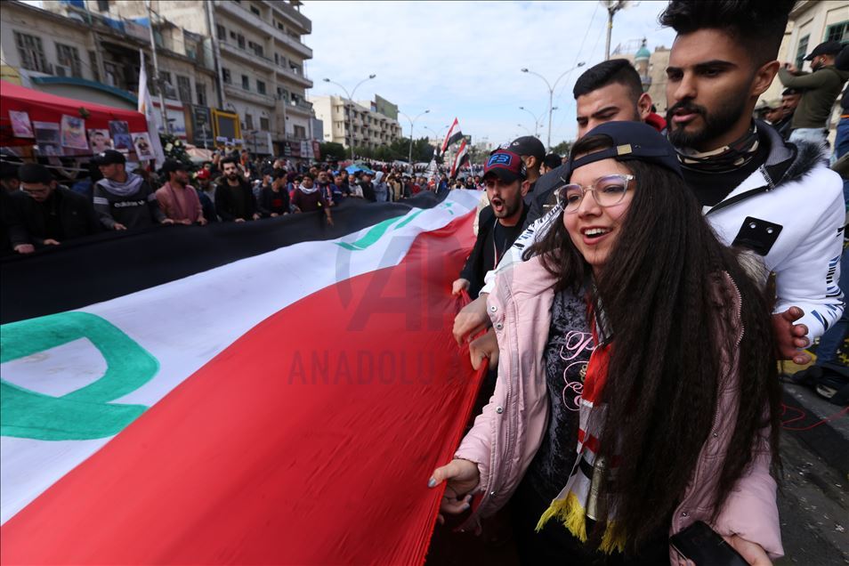 100 يوم على احتجاجات العراق.. تنديد واسع بواشنطن وطهران 
