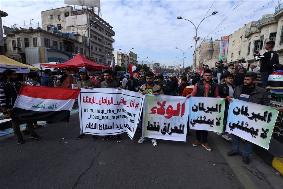 100 يوم على احتجاجات العراق.. تنديد واسع بواشنطن وطهران 
