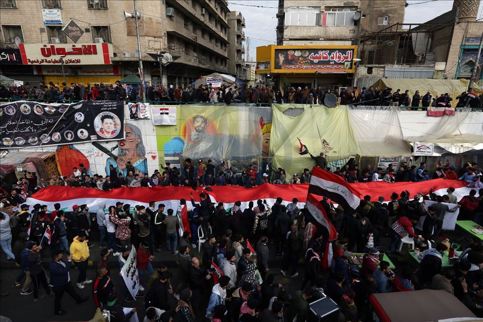 100 يوم على احتجاجات العراق.. تنديد واسع بواشنطن وطهران 

