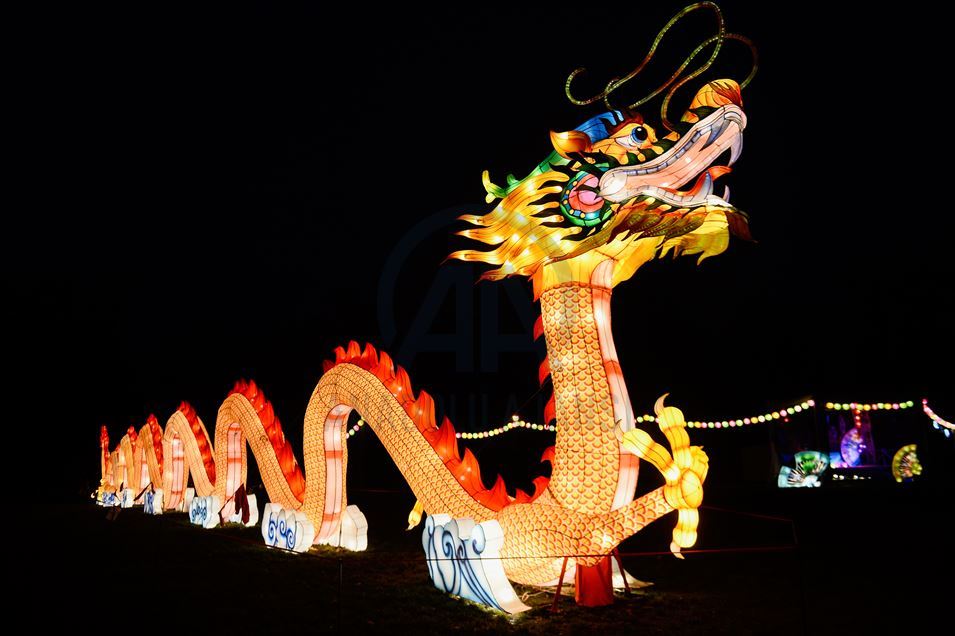 China's festival of light for the first time in Poland