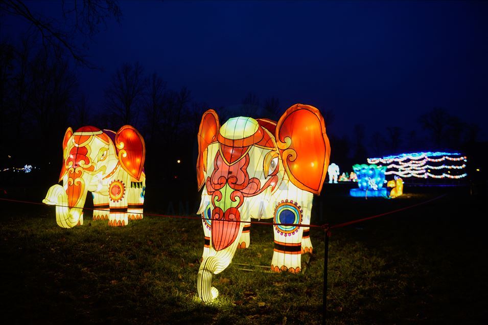 China's festival of light for the first time in Poland